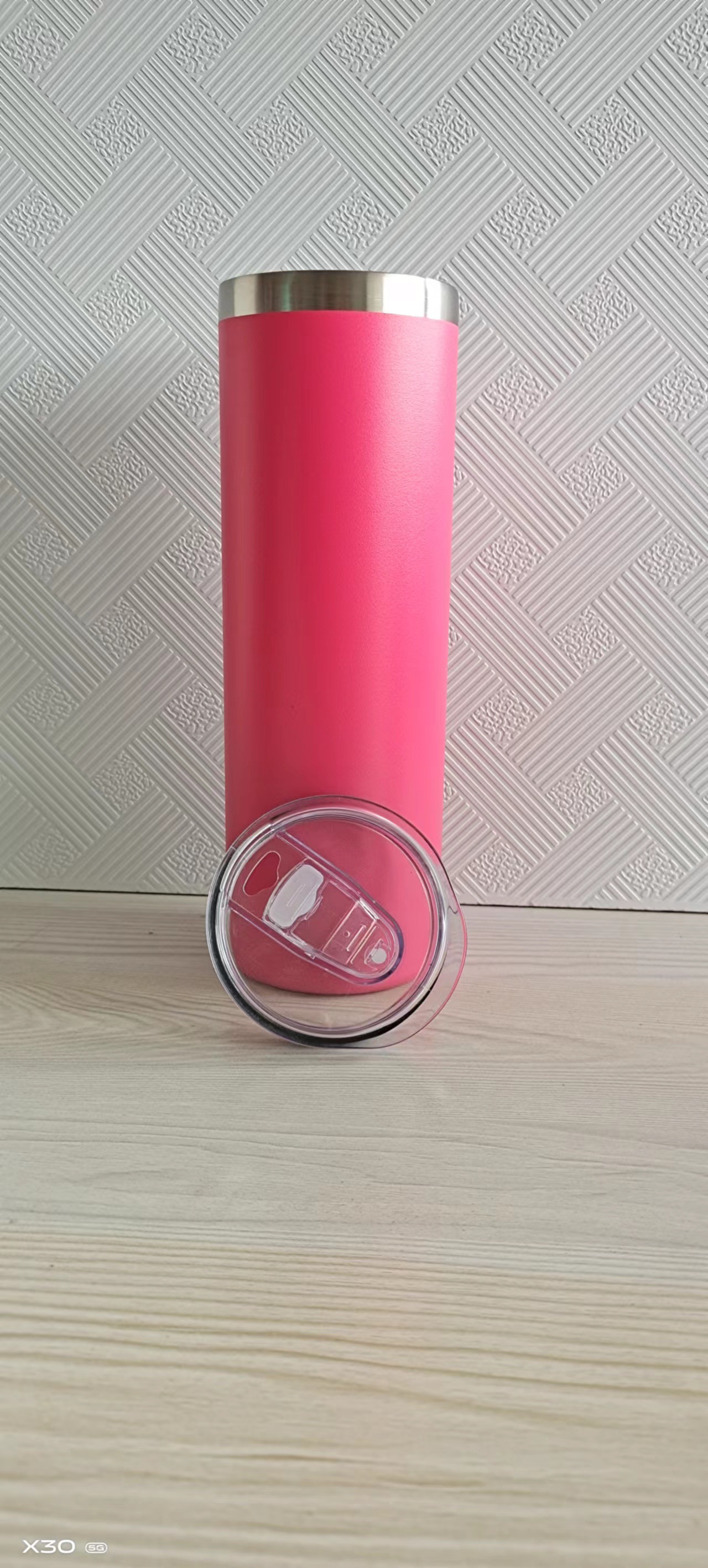 Comercio exterior nuevo acero inoxidable de 30oz taza de aislamiento de doble capa taza de café portátil taza de automóvil taza de agua recta moldeada por pulverización