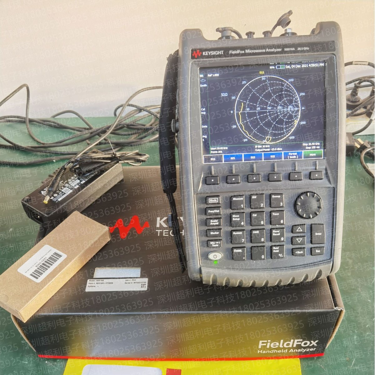 便携式手持网络分析仪是德N9923A keysight N9923A 租赁N9923A