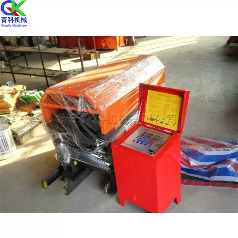 全自动钢筋调直设备 建筑管材金属校直机 钢筋切断拉直一体机