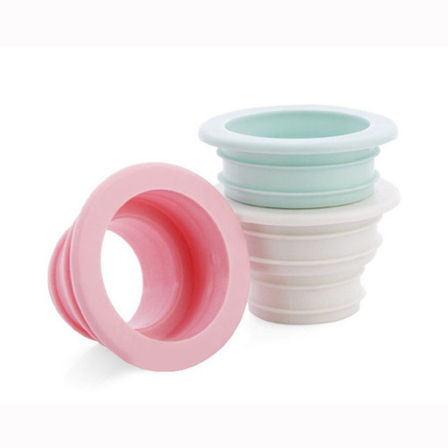 Wholesale sewer pipe anti-odor sealing ring floor drain plug washing machine drainage seal silicone anti-insect and anti-odor plug 50 tubes