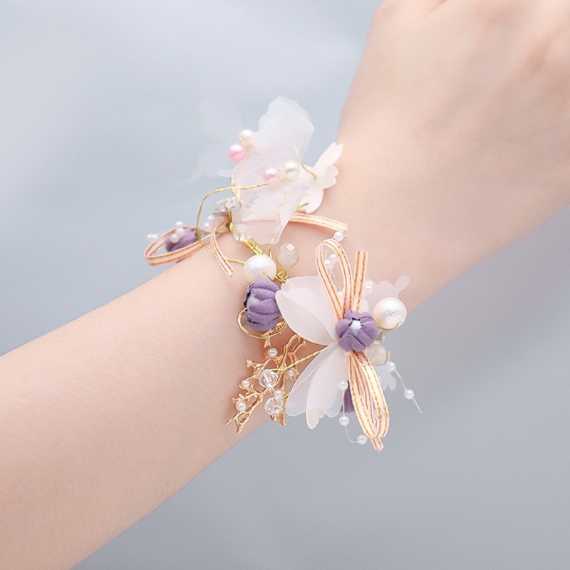 Purple wrist flower