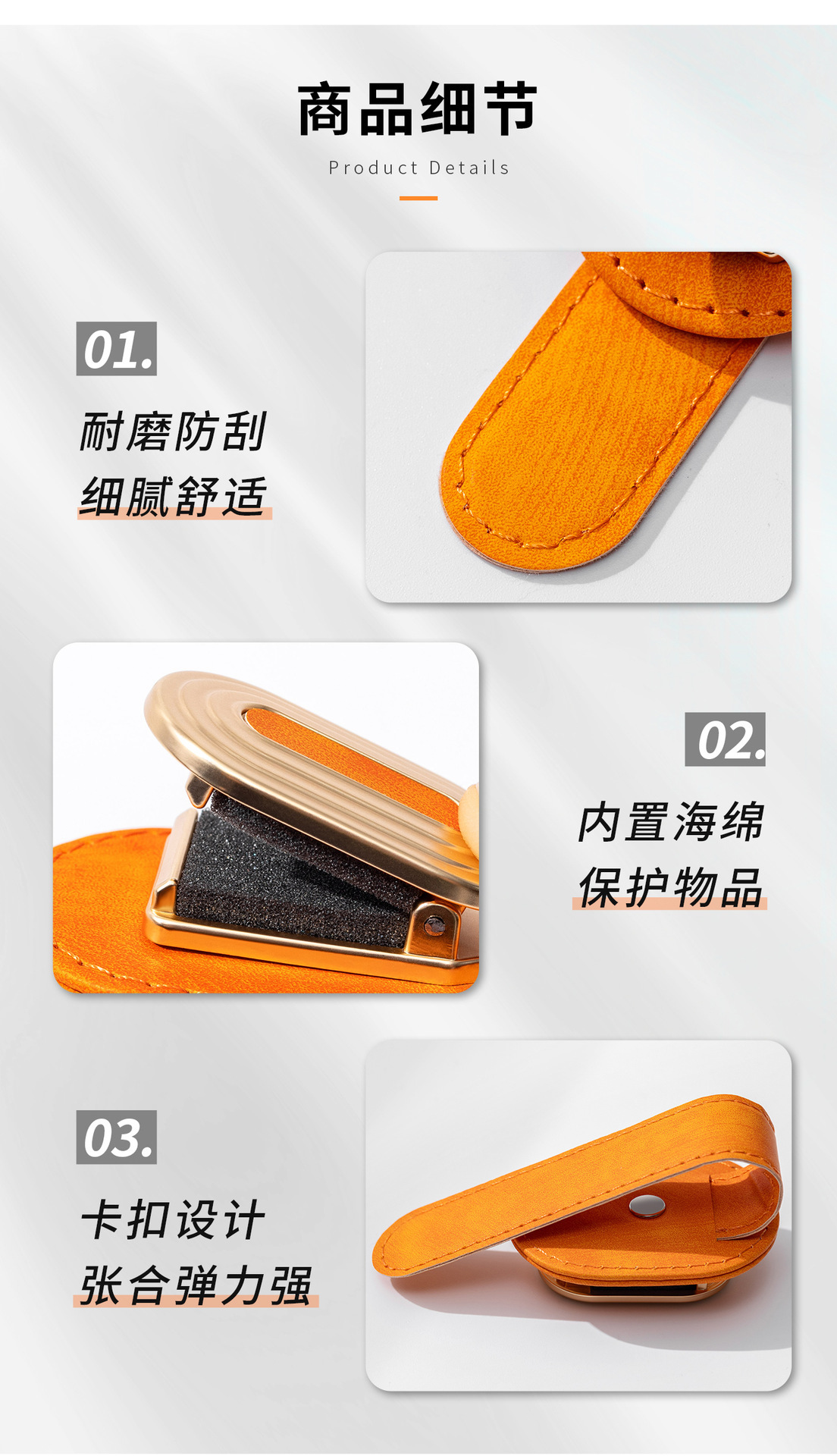 Temu Cross-Border Popular Car Glasses Clip Multi-Functional Car Sunglasses Holder Car Glasses Car Sun Visor Clip