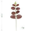 Money leaf tape 3D autumn red