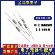 մɱ˿ 3.6X10mm 1.6A/250V ˫ñߵչ