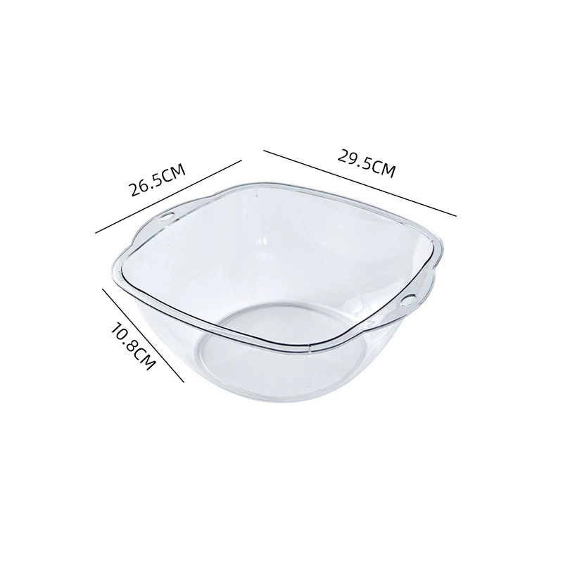 High quality plastic washbasin for home use for elementary school students for laundry, increased thickness
