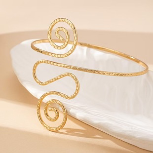 Hot-Selling Adjustable Bracelets with Threaded Stacking Bracelets, Simple Patterns, Cross-Border Jewelry Bracelets, Wholesale Armbands