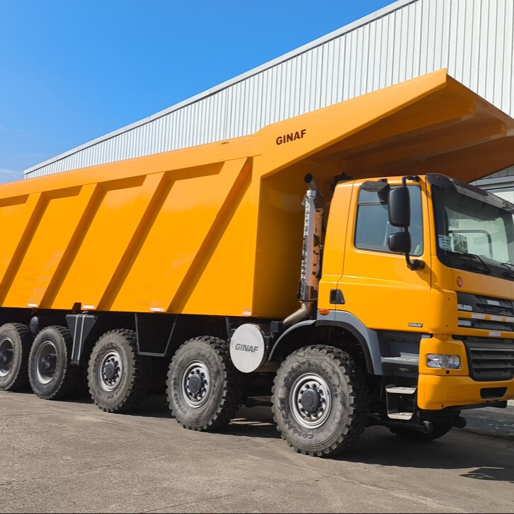 Used GINAF truck parts, original GINAF truck parts from the Netherlands, dismantled from original vehicles, for cross-border trade and export