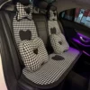 Black love-rear three-piece set + 2 cushions and 2 headrests