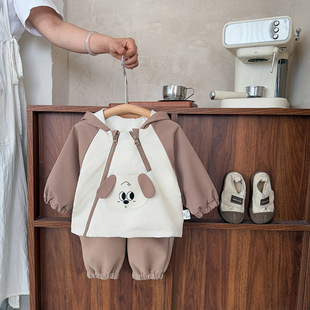 Baby Clothes, Jackets, Autumn Clothes, Baby Boys' New Style Windbreakers, Spring and Autum Tops for One-Year-Old Infants