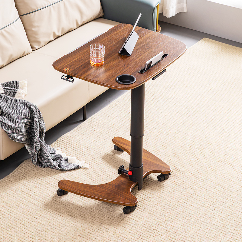 Folding Lifting Computer Desk Standing Lifting Workbench Removable Flip Learning Children's Solid Wood Desk