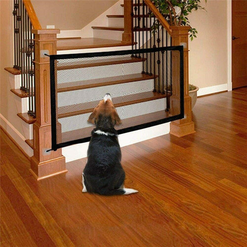 Pet isolation net, foldable pet isolation fence, cat and dog safety fence, no punching pet supplies