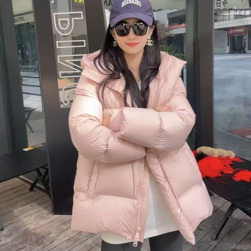 外国貿易綿服女性の冬のファッション厚いパン服綿服 2025 ハイエンド超見栄えの良い小さな香りのウエスト外側|undefined