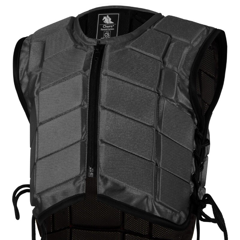 Cross-Border Logo Equestrian Armor Kidsren and Adults Horseback Riding Protective Vest Safety Body Cushioning