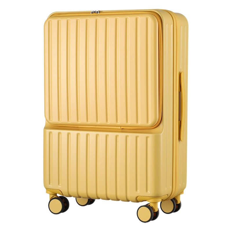 Maleta multifuncional de apertura frontal para mujer, estilo japonés y coreano, caja trolley recargable, contraseña de regalo de empresa, caja de viaje
