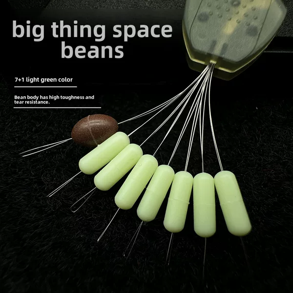 7 1 Silicone Large Space Soybean Milk Green Giant Bean Bulk Locking Bean Black Pit Line Set Accessories Factory Wholesale