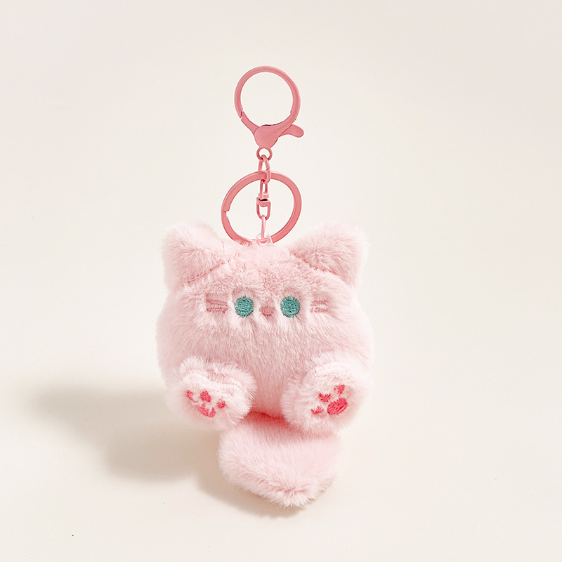 漫画リトルモンスタードールペンダントかわいい小さなギフトぬいぐるみ猫キーホルダーフロアプッシュ人形ペンダントアクセサリー|undefined