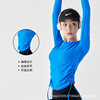 Autumn and winter Yoga suit Long sleeve Yoga suit jacket Yoga suit Klein suit Drawstring Yoga suit coat