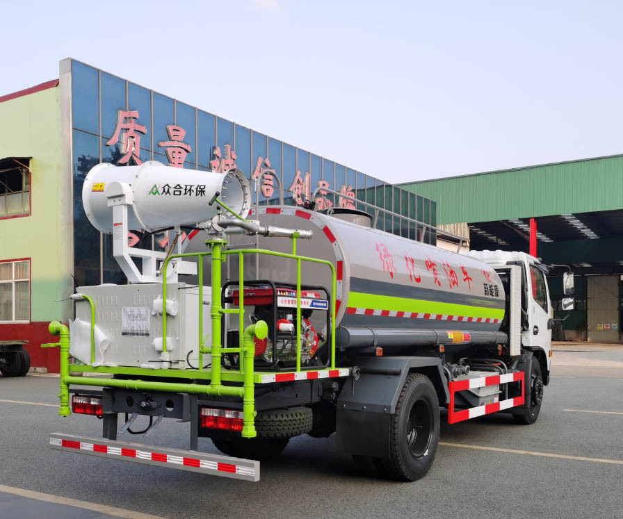 New Energy Dongfeng Dolica 9-Ton Multi-Functional Greening Dust-Suppressing Sprinkler Truck Factory Direct Sales National Vi Greening Sprinkler