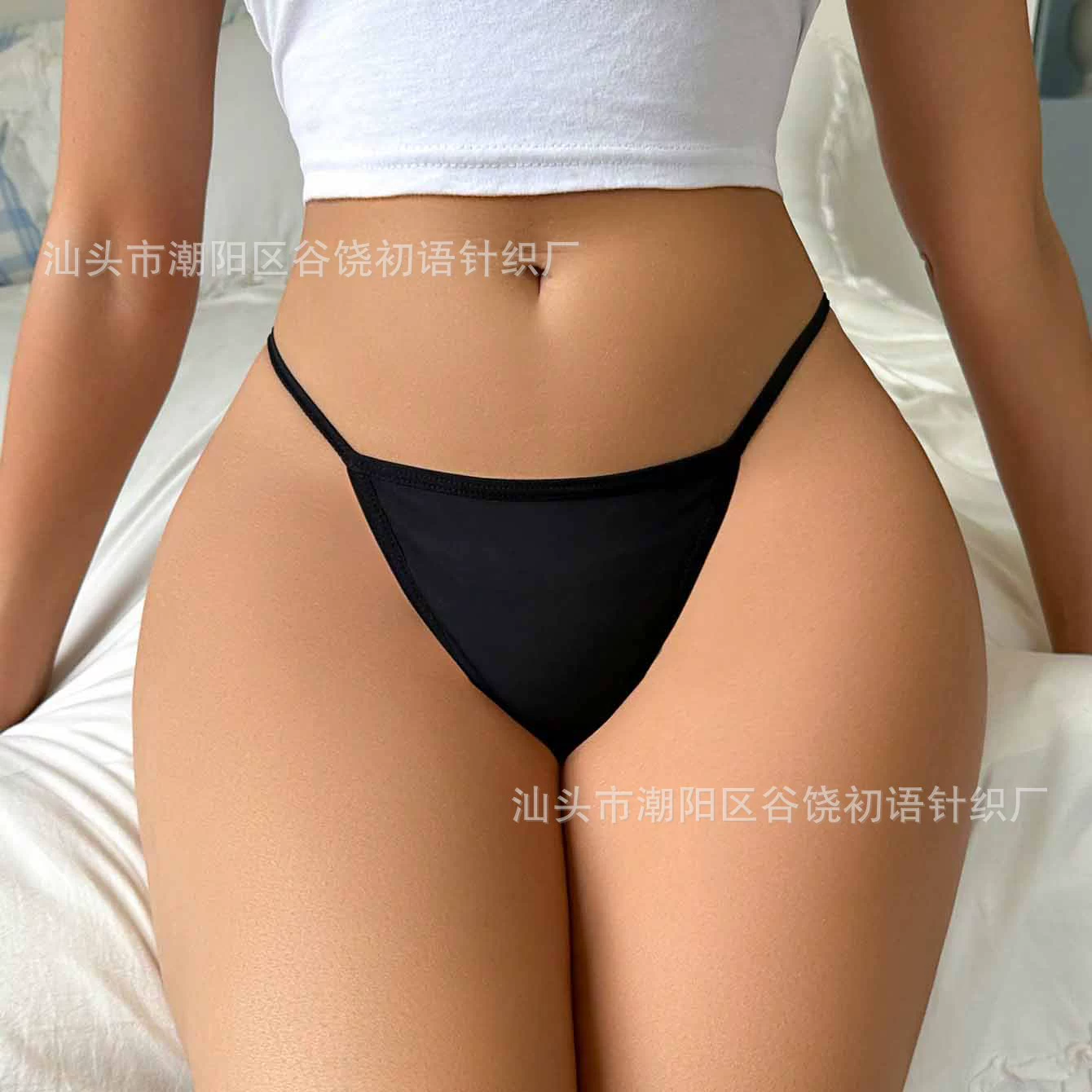 Трусики-стринг (Sexy Trousers) женские, европейский стиль, 90% полиамид 10% эластан, размеры S–L