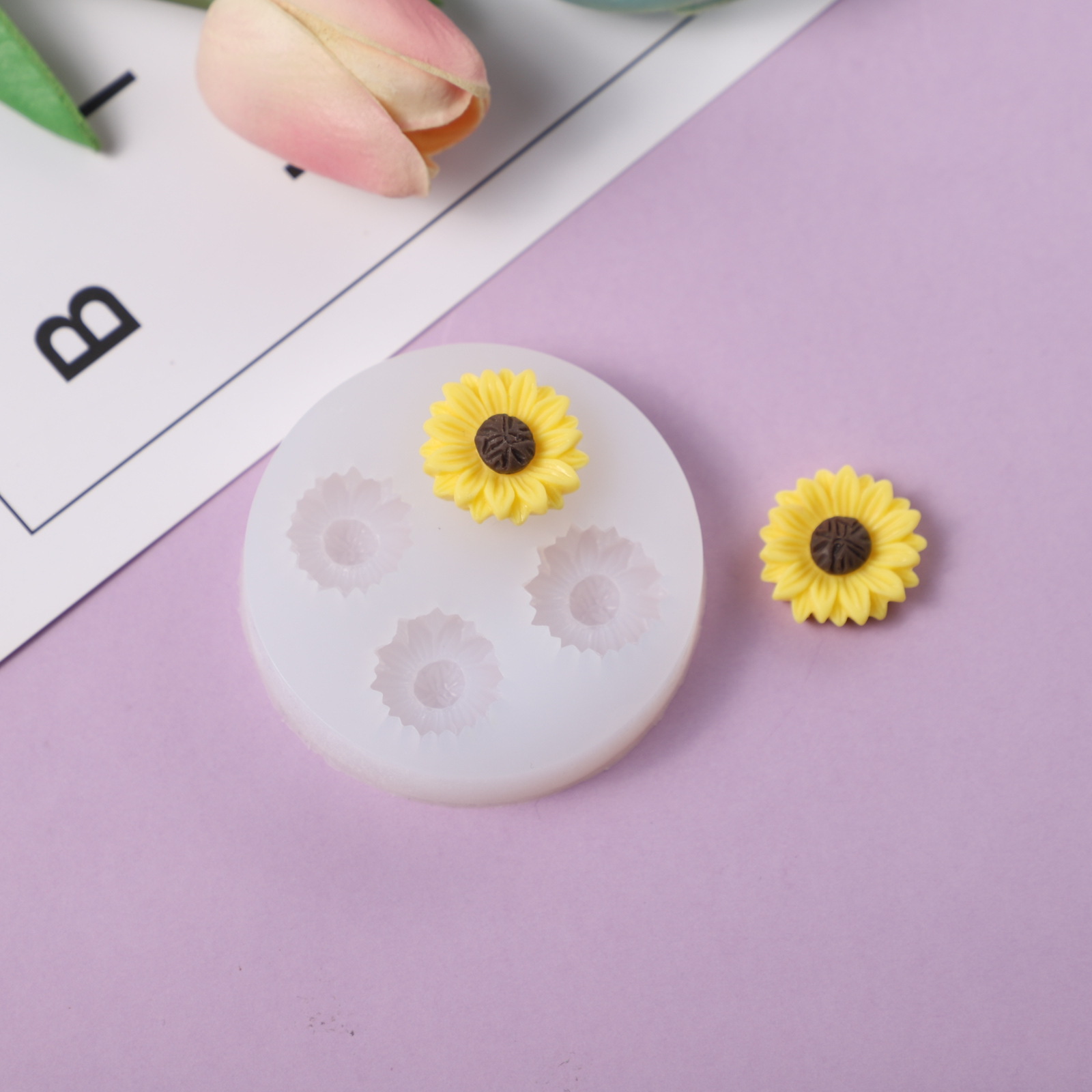Новая форма облачного печенья для выпечки шоколада DIY мыло ручной работы маргаритка ароматерапия свеча силиконовая форма