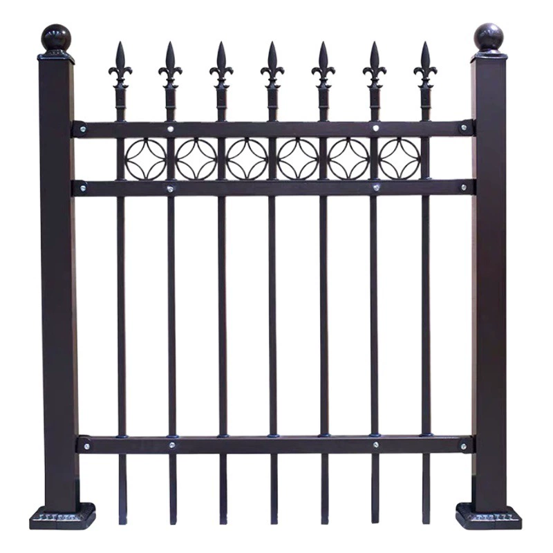 Оцинковывайте стальную загородку железную загородку на открытом воздухе двор виллы Новая сельская конструкция Анти -- похищения анти -- взбираясь сеть загородки
