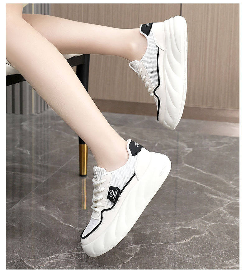 Damen-Tennisschuhe, Laufschuhe, Turnschuhe, Segeltuch, Gummisohle, gepolsterte Stoßdämpfungs-Turnschuhe_voghion.com