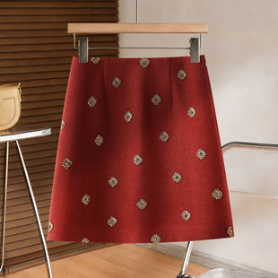 ë������tɫ����ȹŮ�ﶬ2026�¿�߶˴̽�a��ֱͲ����ȹ��ȹ��