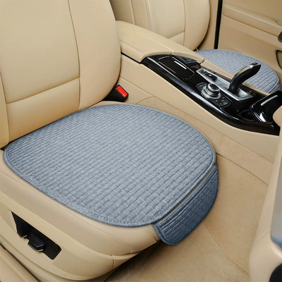 Car cushion four seasons Seat cushion, seat cover - gray-square-mat