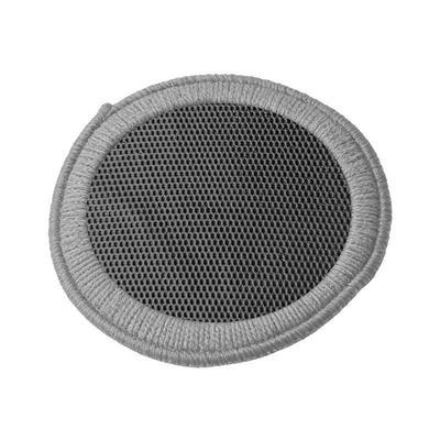 gloves, clay towel, mesh car: Car cleaning tools - hollowed-out-clay-surface-with-grid-points-round-clay-abrasive-beige-color