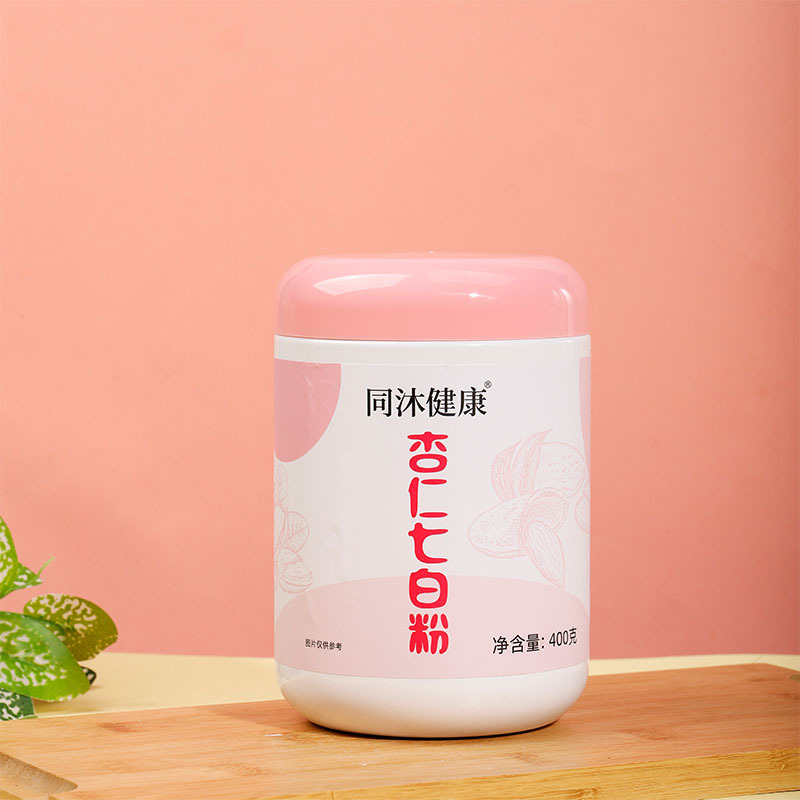 Almond, seven white powder, nutritional breakfast smoothie, meal replacement powder, yam, lily bulb, lotus seed, almond powder, dietary fiber powder, wholesale