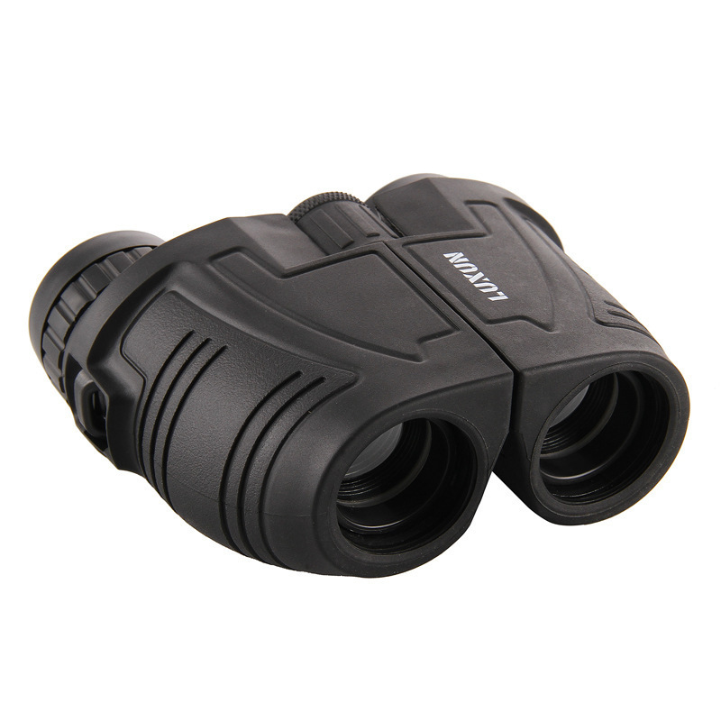 新品10x25双筒保罗双筒望远镜小巧便携袖珍微光夜视望眼镜