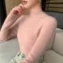 半高领修身秋冬无缝羊绒衫