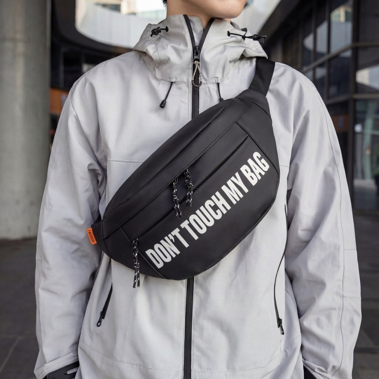 New cross-border chest bag for men, large-capacity shoulder bag, waist bag, cycling backpack, versatile motorcycle sports crossbody bag for men