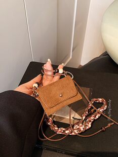 Retro matte small sophisticated autumn design universal handheld shoulder bag