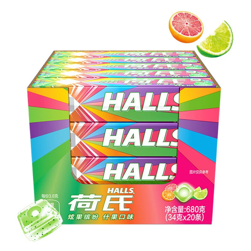 Yizi Lotus Мятные 34 г полосы витамина С фруктовый вкус конфеты красочный Фруктовый Вкус Жевательной Резинки оптом