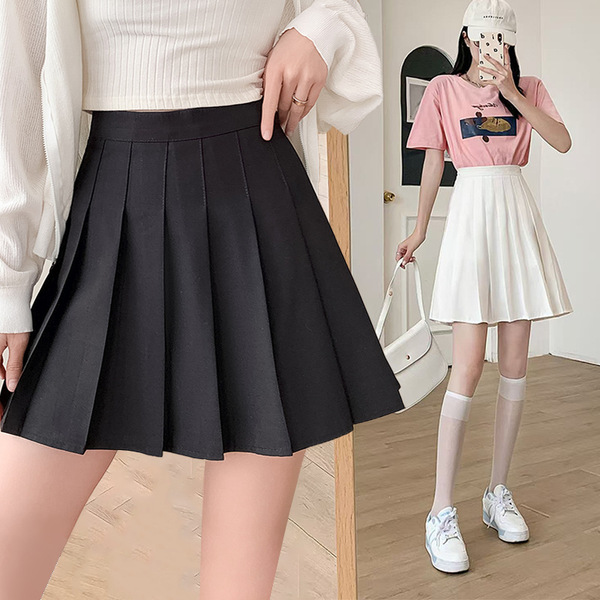 Long student pleated skirt for students
