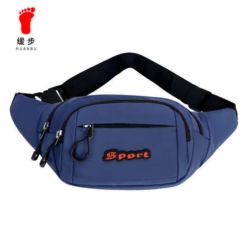 New Sports Waist Bag for Men Casual Running Cross-Body Bag Waterproof Coin and Phone Bag Wholesale with LOGO Printing