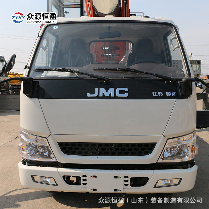 直臂式伸缩高空升降车 济宁众源23米高空作业车 蓝牌高空作业车