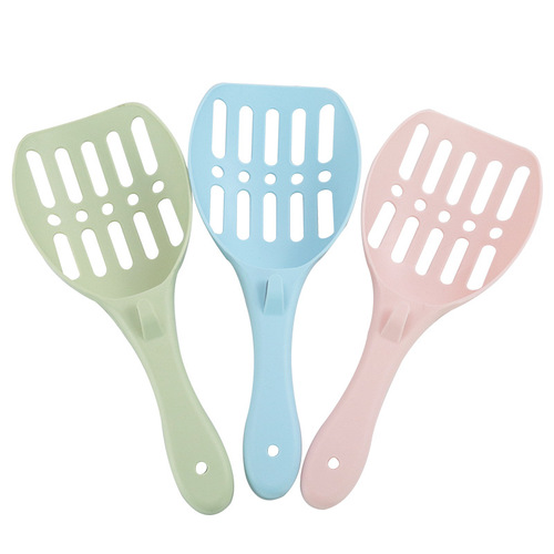 Pet Supplies Amazon New PP Cat Litter Scoop Simple Hollow Cat Litter Scoop Pet Cat Litter Scoop
