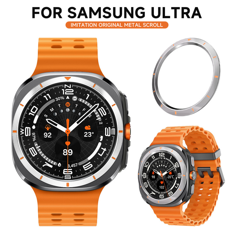 For Samsung watch GalaxyWatch ultra bezel scale protection ring PC bezel