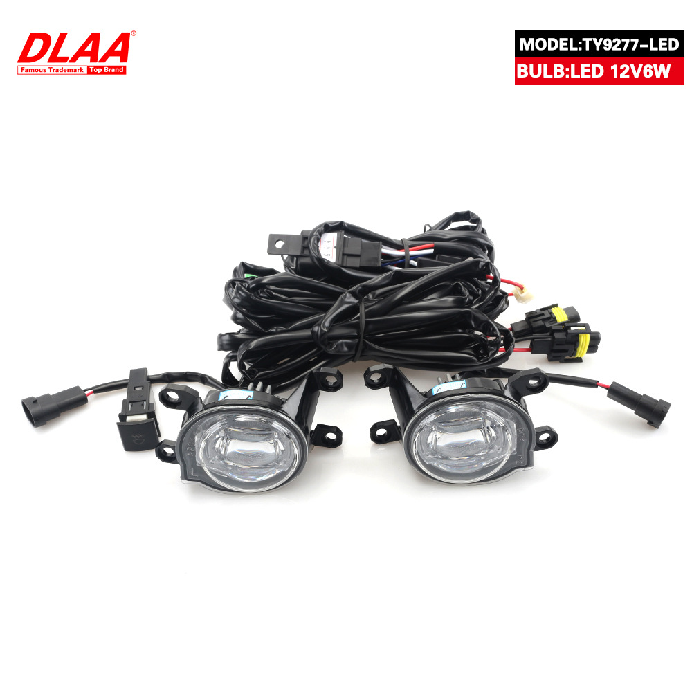 Aplicable a TOYOTA en el extranjero COROLLA19 - 20 Corolla LED conjunto de lámpara de niebla delantera, lámpara de barra de luz de conducción diurna image 3