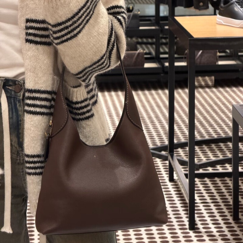 2025 New Brooklyn Single-Shoulder Bag - Versatile Commuting Bag with a Casual, Relaxed Style - Women's Handbag Tote