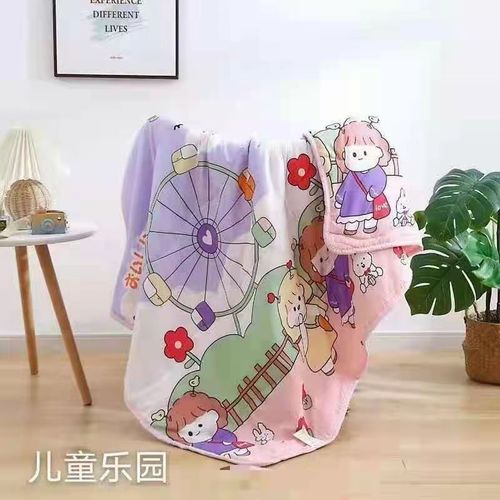 Export wholesale small rabbit children's quilt New style children's summer cool quilt All-season small quilt children's air conditioning quilt 
