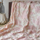 Embossed Bright Silk Satin Jacquard Fabric Beautiful Women's Large Flower Dress Skirt Bag Shoes Clothing Fabric