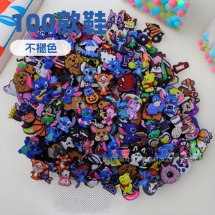 Croc Shoes, Flower Shoe Buckles, Cute Cartoon Shoe Flowers, DIY Shoe Accessories, Croc Shoe Decorative Buckles, Pvc Soft Rubber Shoe Accessories
