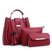 Women Bags PU Leather Handbags Casual Messenger Bags 包包女