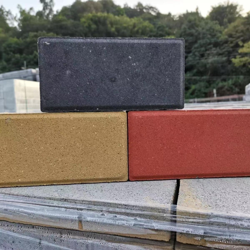 人行道透水砖步道砖广场砖混凝土机制砖透水性好耐用性高强度本地