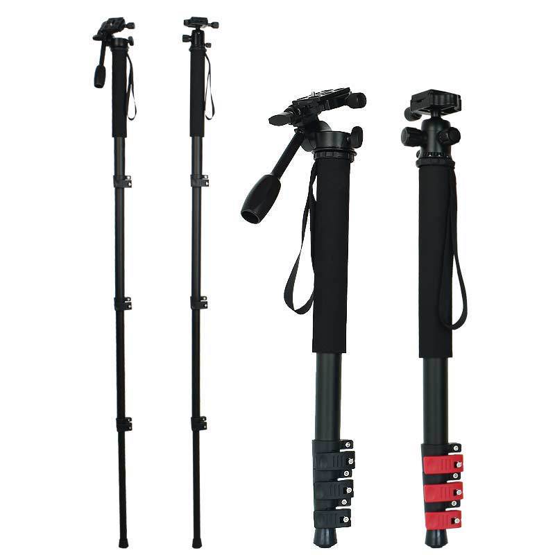 Monopod Camera Stabilizer Stand for Outdoor Use, Can Be Used as a Trekking Pole, for Shooting on Sandy Ground, and as a Shooting Support Rod