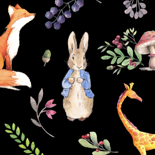 shamelessbaby Cute To Fly Peter Rabbit Double Sided Silk Ear Hanging Eye Mask Adult/Child Eye Mask