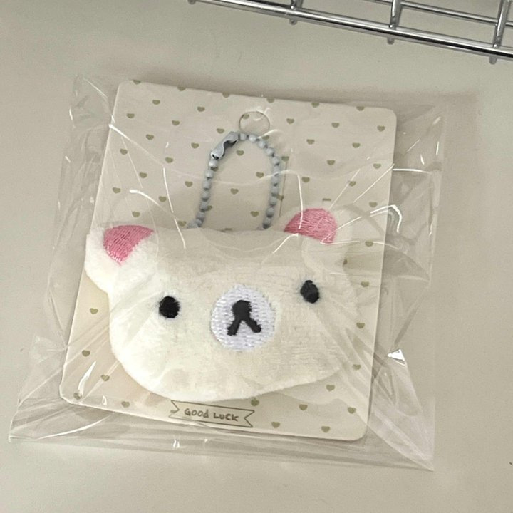 日本のリラックマかわいいぬいぐるみペンダント中世スタイル超かわいい学生バッグペンダント漫画ガールハートペンダント|undefined